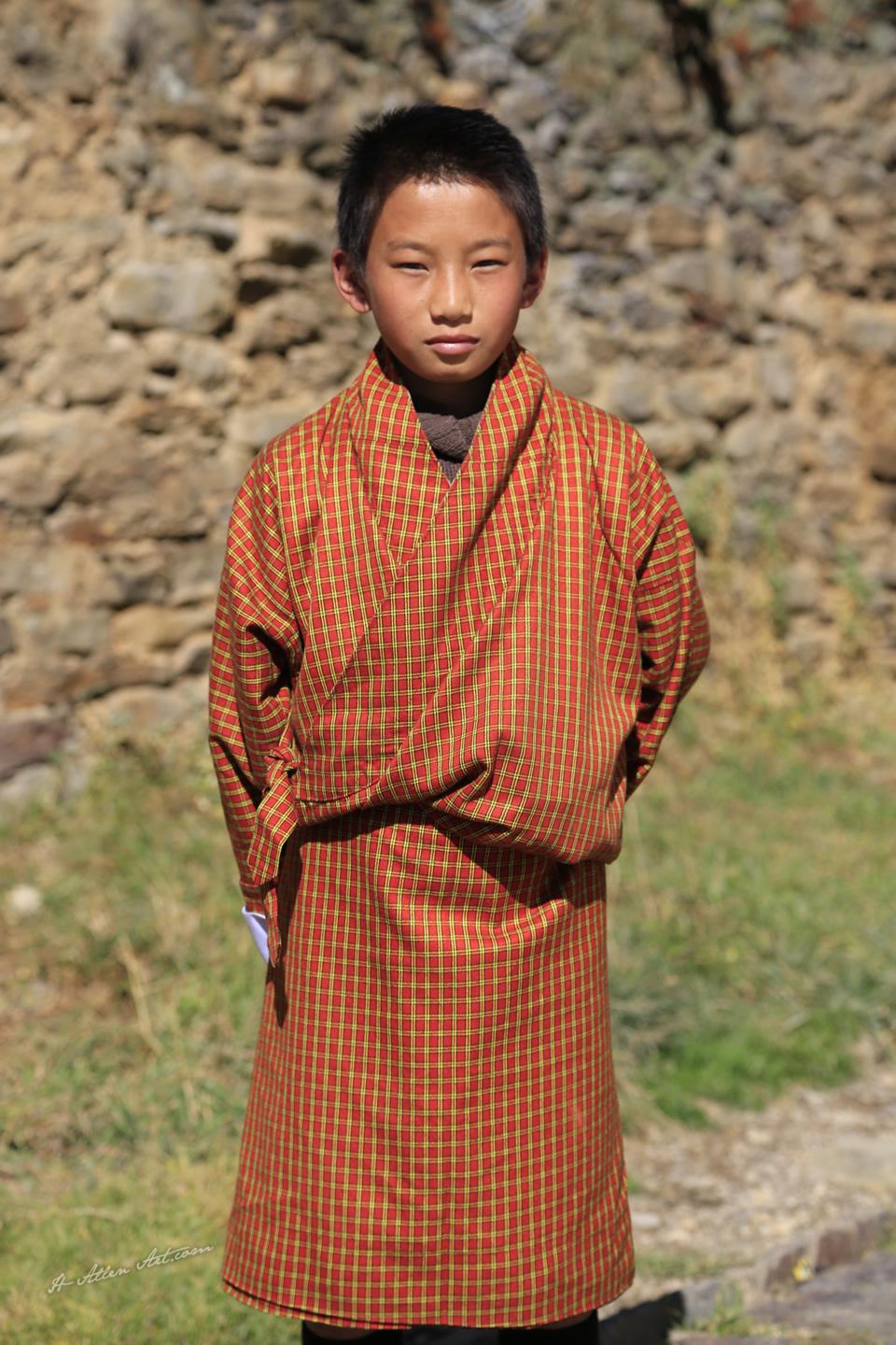 Bhutanese Boy II, Bumthang, Bhutan