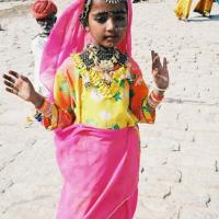 Child Dancer, Rajasthan, India