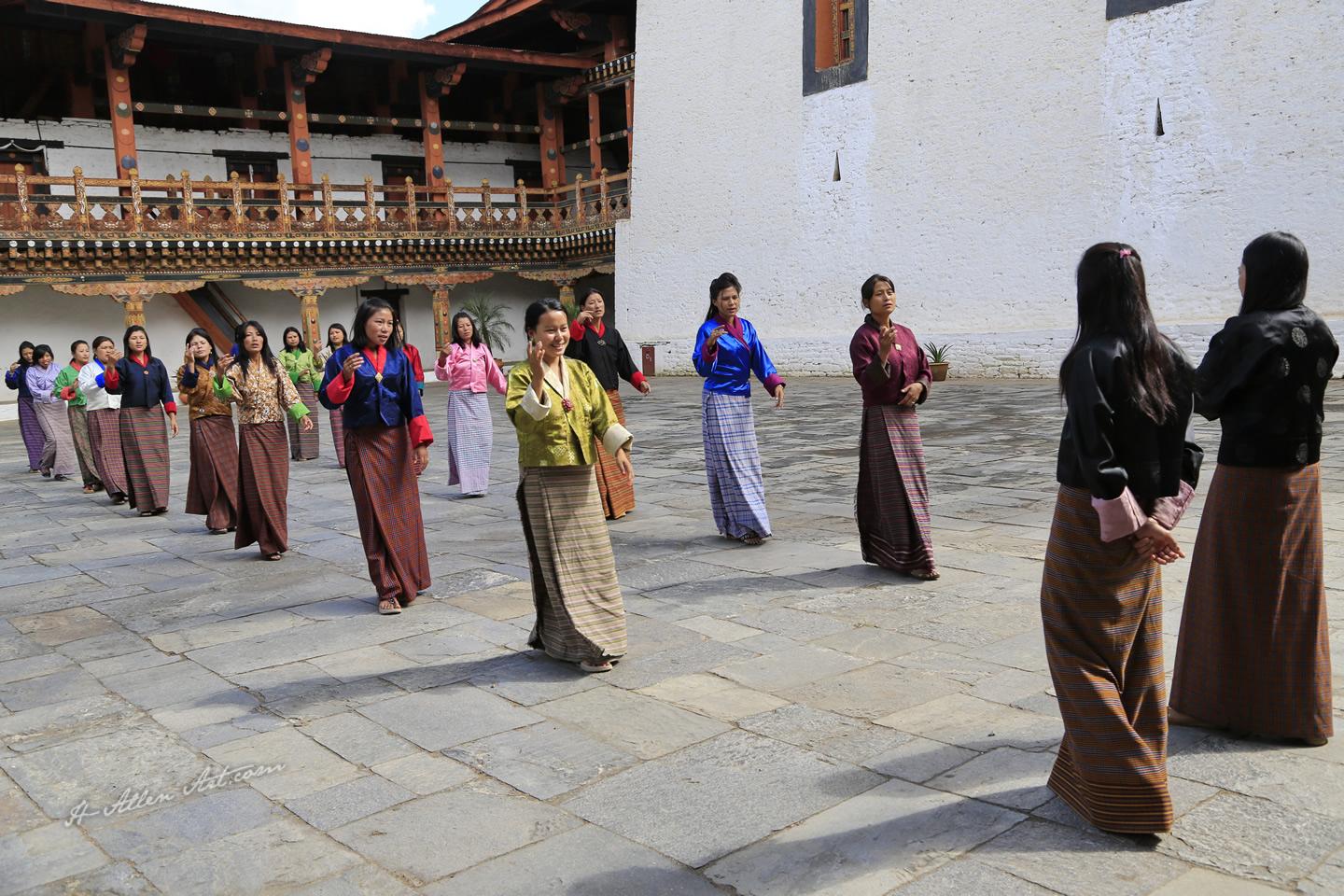 Jambay Festival Dancers