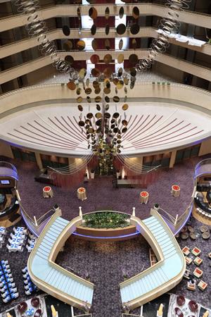 Mandarin Marina Bay Hotel Atrium; Singapore
