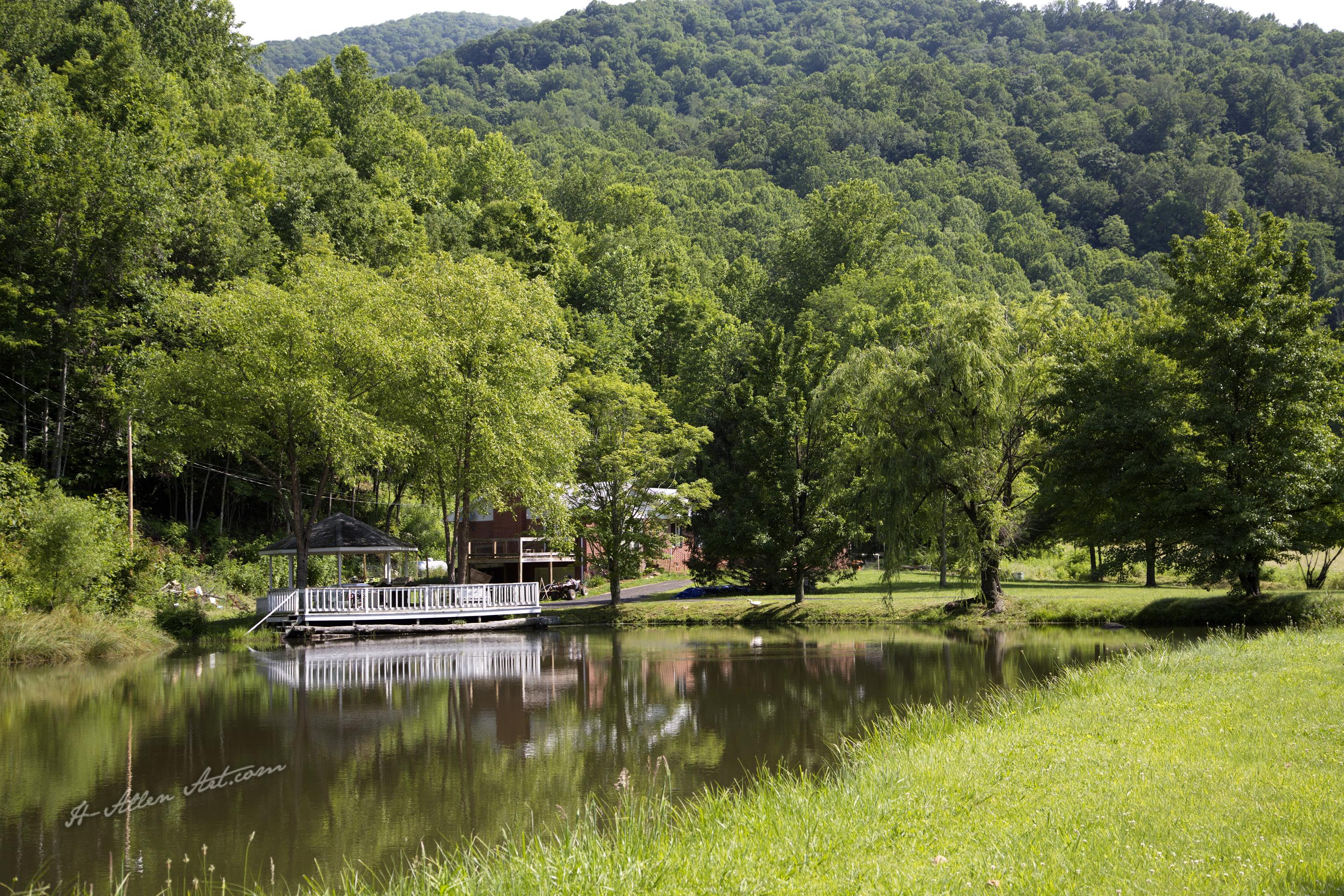 Scenic Pond, Burnsville, NC Scenic Pond, Burnsville, NC