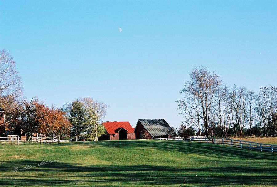 Mid-day Moon, Little Washington, Shenandoah, VA Mid-day Moon, Little Washington, Shenandoah, VA