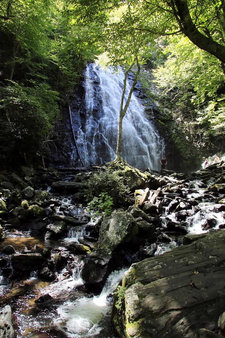 Crabtree Falls, Blue Ridge Parkway, near McDowell & Yancey counties, NC Crabtree Falls, Blue Ridge Parkway, near McDowell & Yancey counties, NC